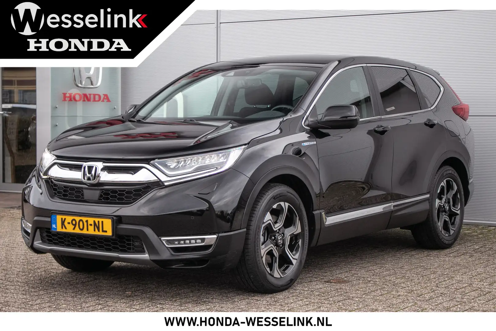 Honda CR-V 2.0 Hybrid Elegance - Dealerond. | Navi | Stoelver Zwart - 1