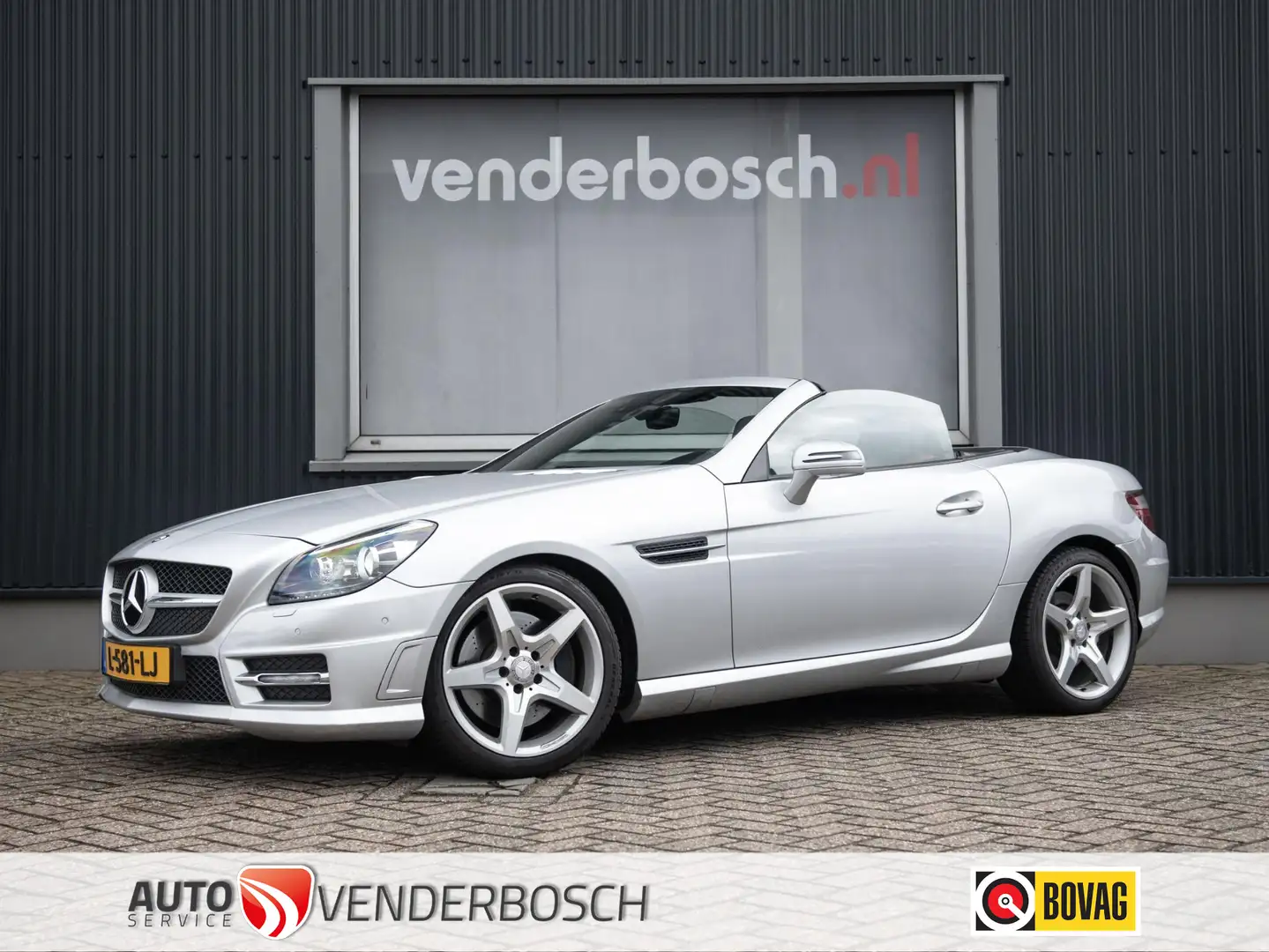 Mercedes-Benz SLK 200 184pk | AMG | Cabriolet | Leder | Stoelverwarming Gris - 1