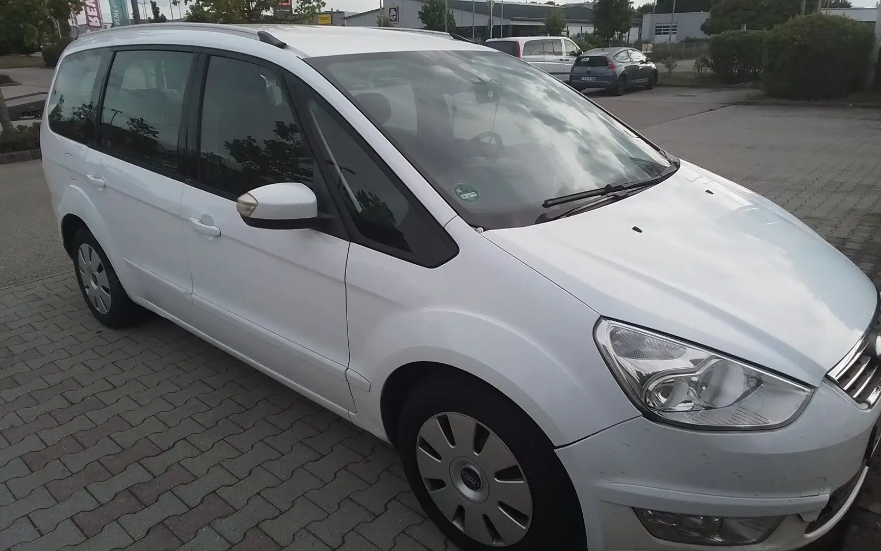 Ford Galaxy Trend Blanc - 2