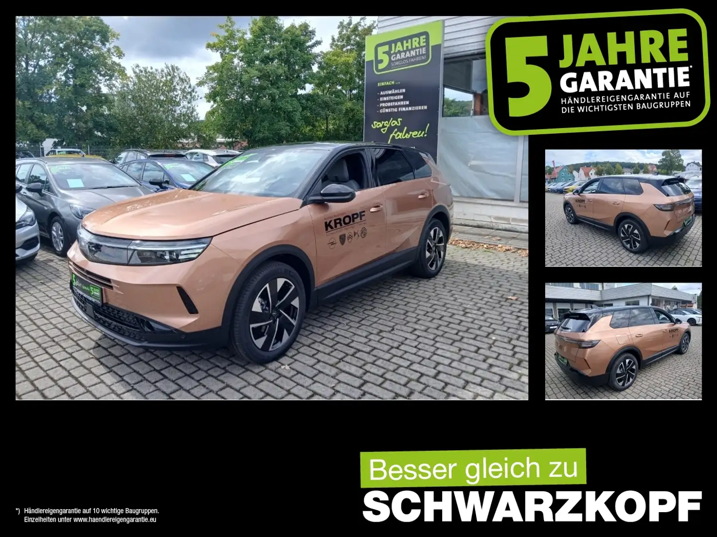 Opel Grandland 100kW 1.2 48V GS Navi+Pano+SD+SHZ+360 Beige - 1
