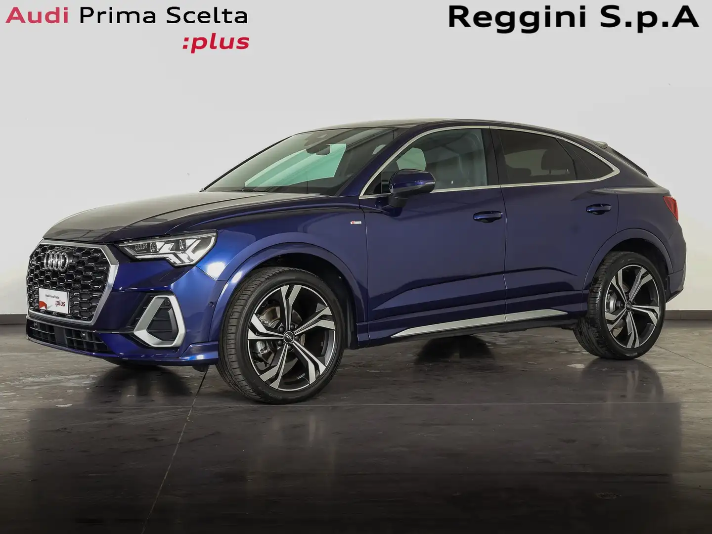 Audi Q3 sportback 35 2.0 tdi edition quattro s-tronic Bleu - 1