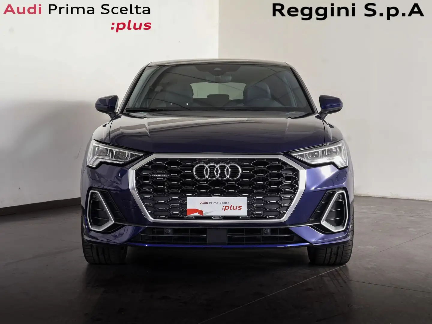 Audi Q3 sportback 35 2.0 tdi edition quattro s-tronic Bleu - 2