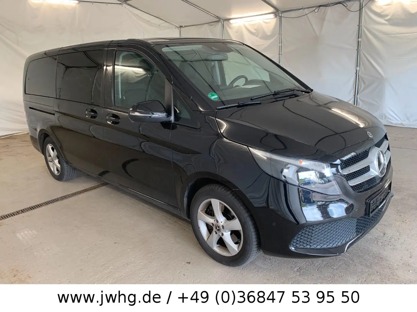 Mercedes-Benz V 300 Lang Facelift Ed 6Si Nav 17"Kam VLeder DAB Noir - 2