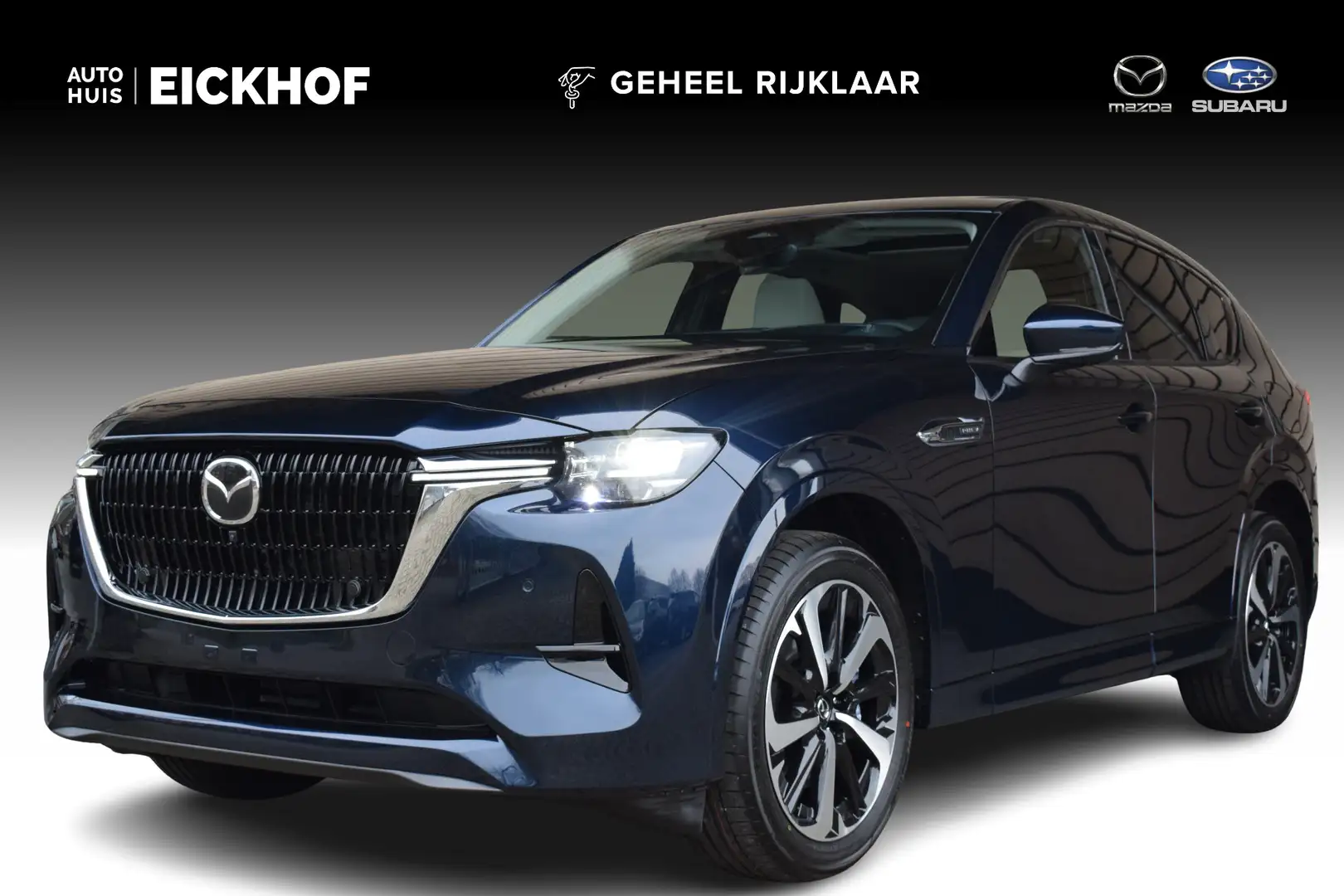 Mazda CX-60 2.5 e-SkyActiv PHEV Takumi Plus - €6.000,- Voorraa Blauw - 1