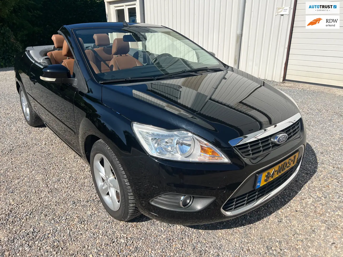 Ford Focus CC Coupé-Cabriolet 1.6 Trend CABRIO LEER 4xNEW-BANDEN Schwarz - 1