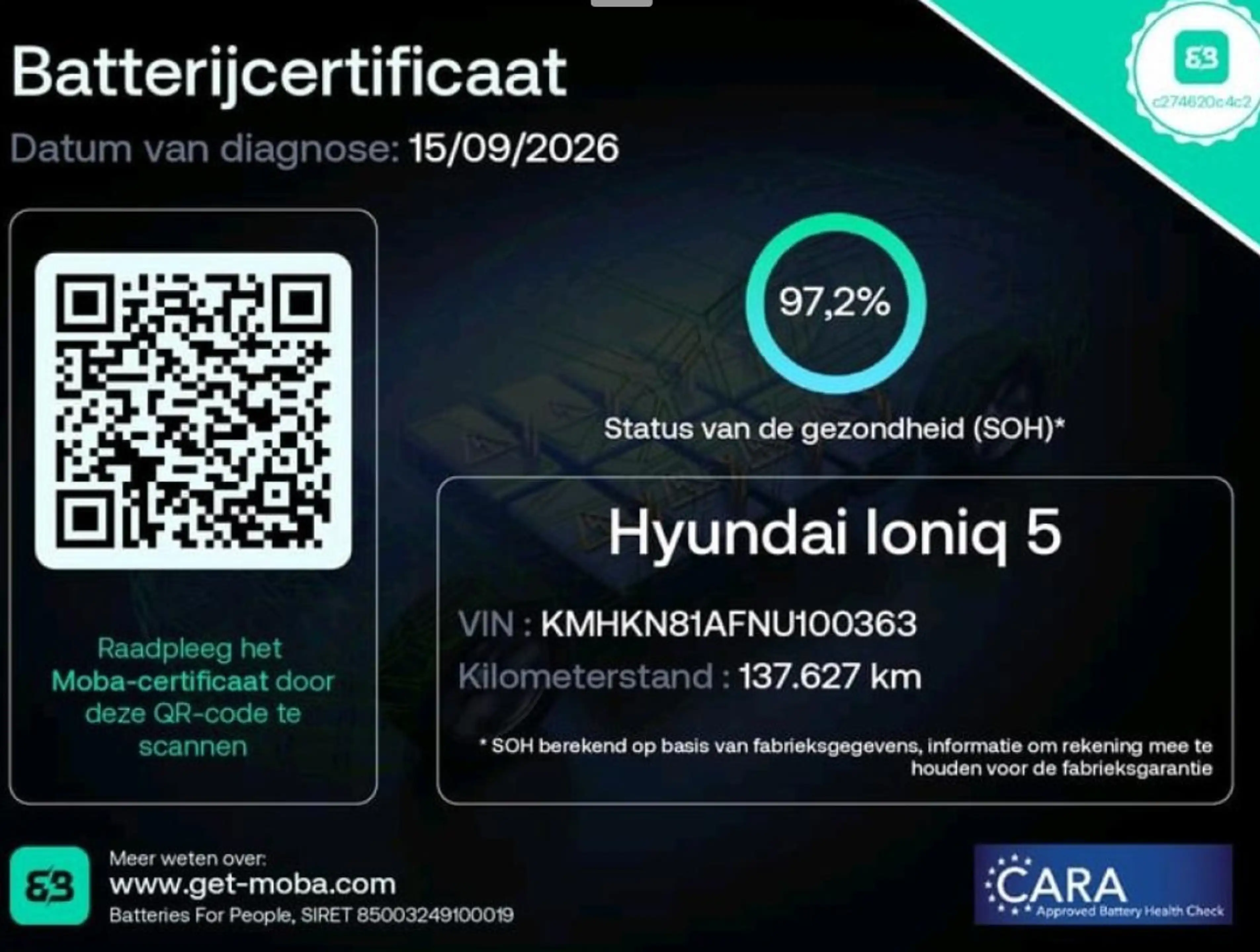 Hyundai IONIQ 5 Connect+ 73kWh 97% SOH Leder|Carplay|Trekhaak — photo 2