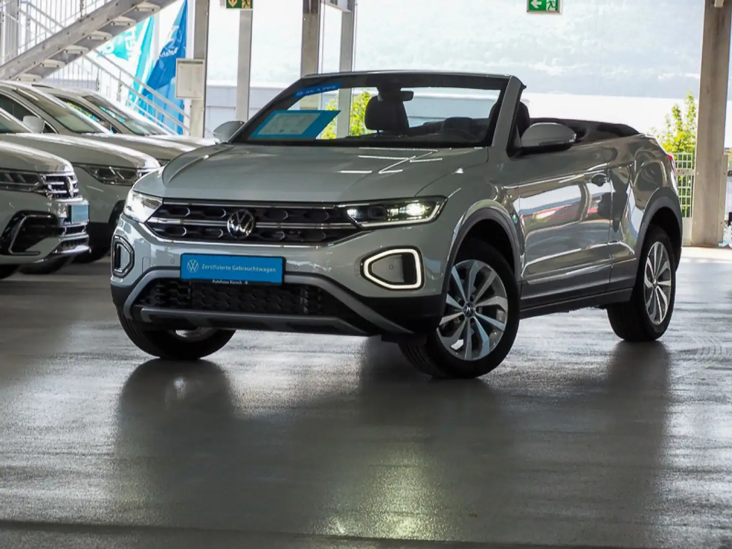 Volkswagen T-Roc Cabriolet 1.5 TSI DSG Style STANDHEIZ., NAVI Weiß - 2