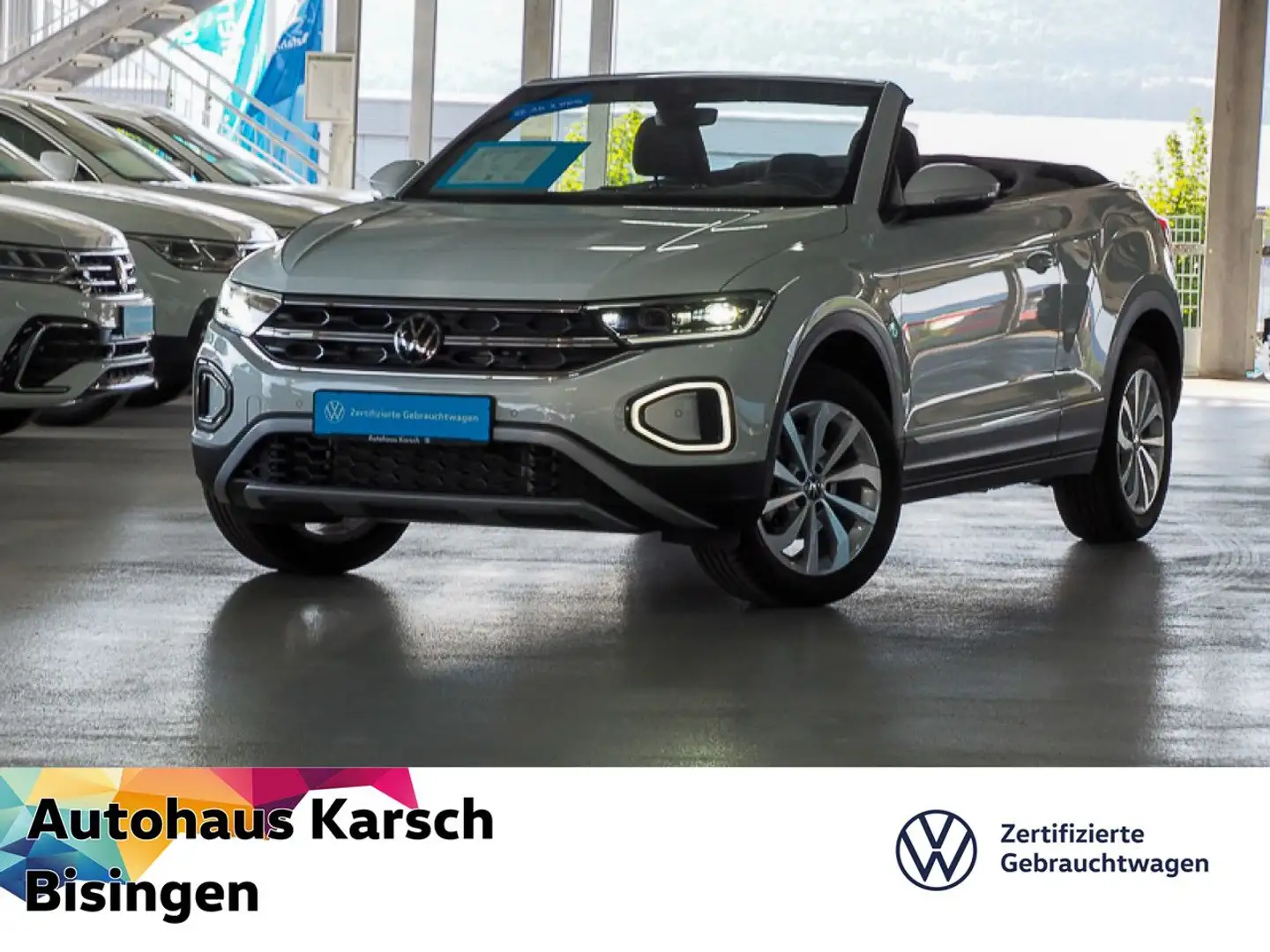Volkswagen T-Roc Cabriolet 1.5 TSI DSG Style STANDHEIZ., NAVI Weiß - 1