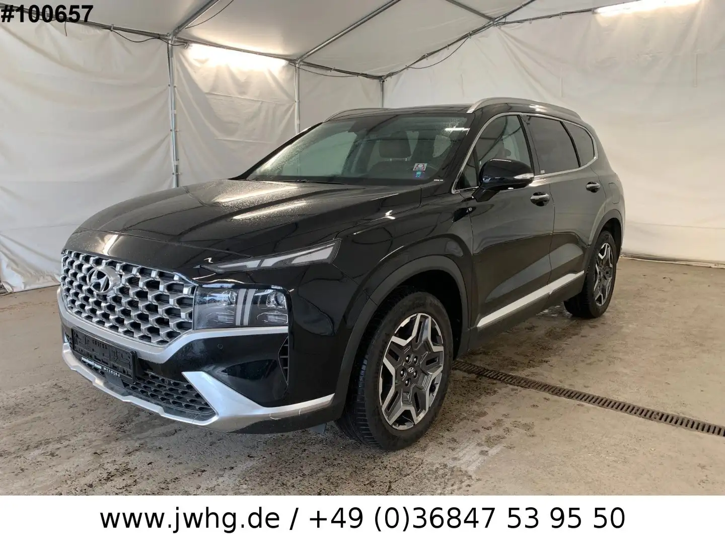 Hyundai SANTA FE Prime Hybrid 4WD LED 19"ACC Pano HeadUp Negru - 1