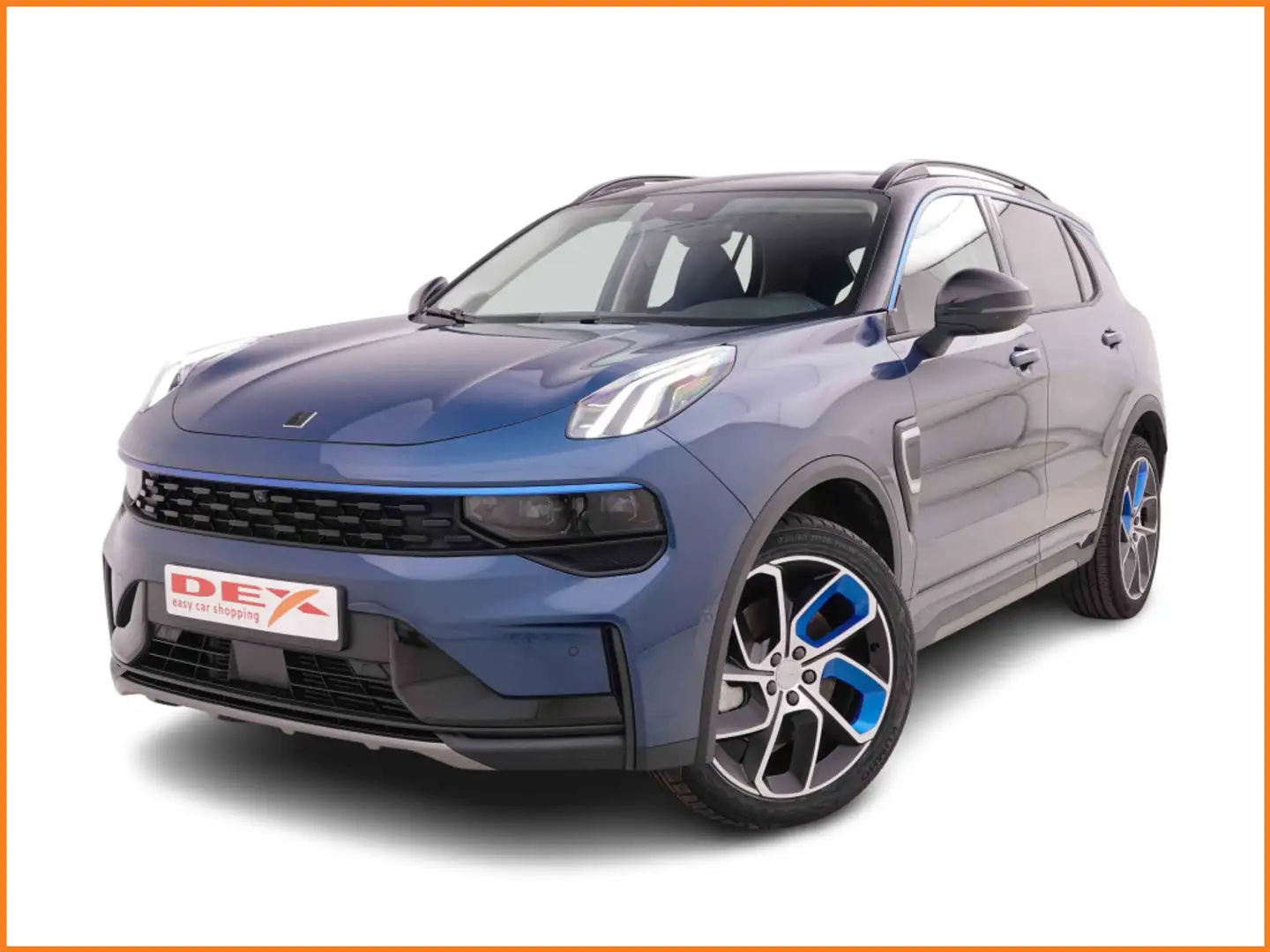 Lynk & Co 01 1.5 TURBO PHEV + GPS + Panoram + LED Lights + 360C Blauw - 1
