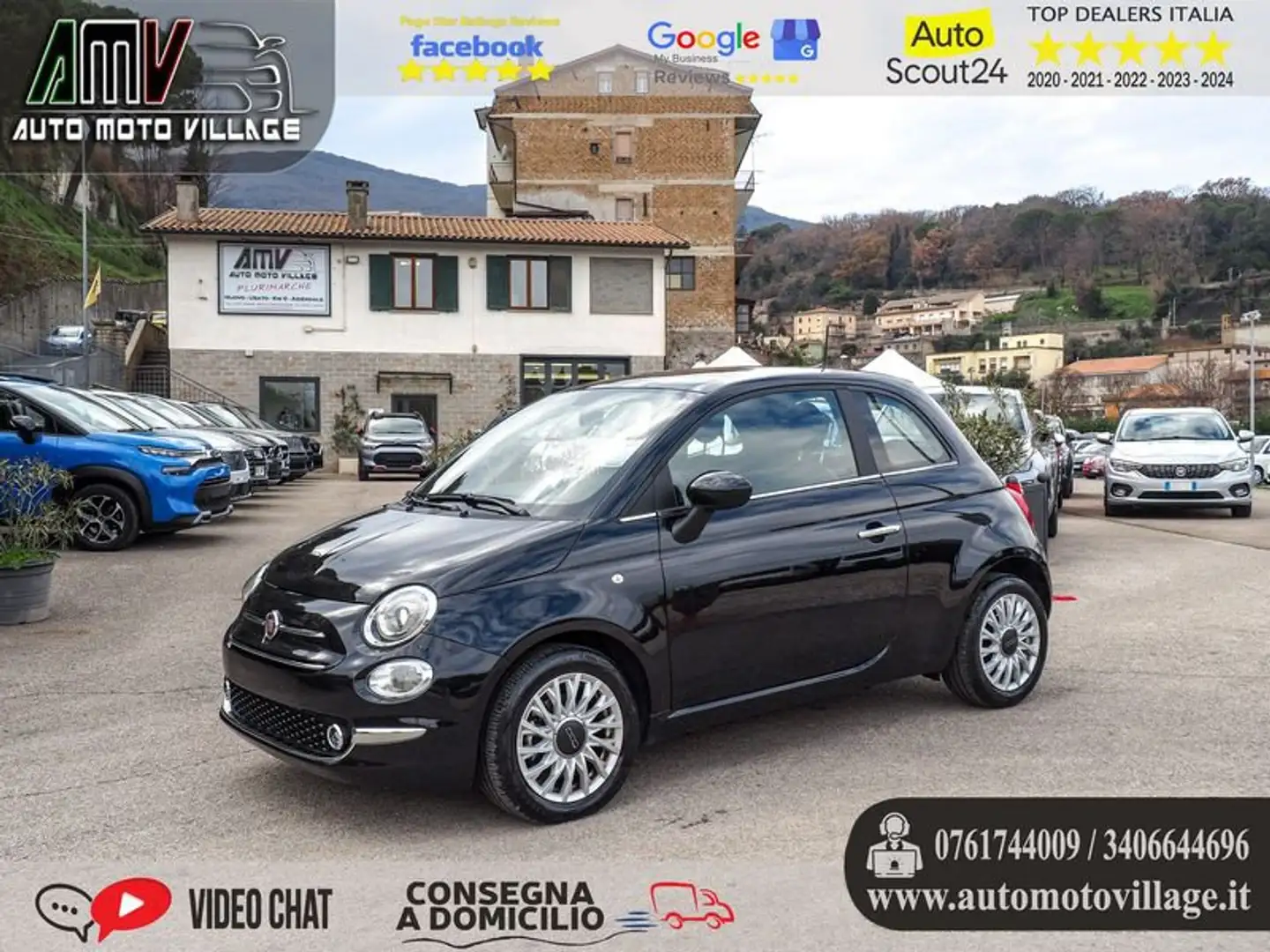 Fiat 500 1.0 Hybrid PREZZO SENZA VINCOLI Nero - 1