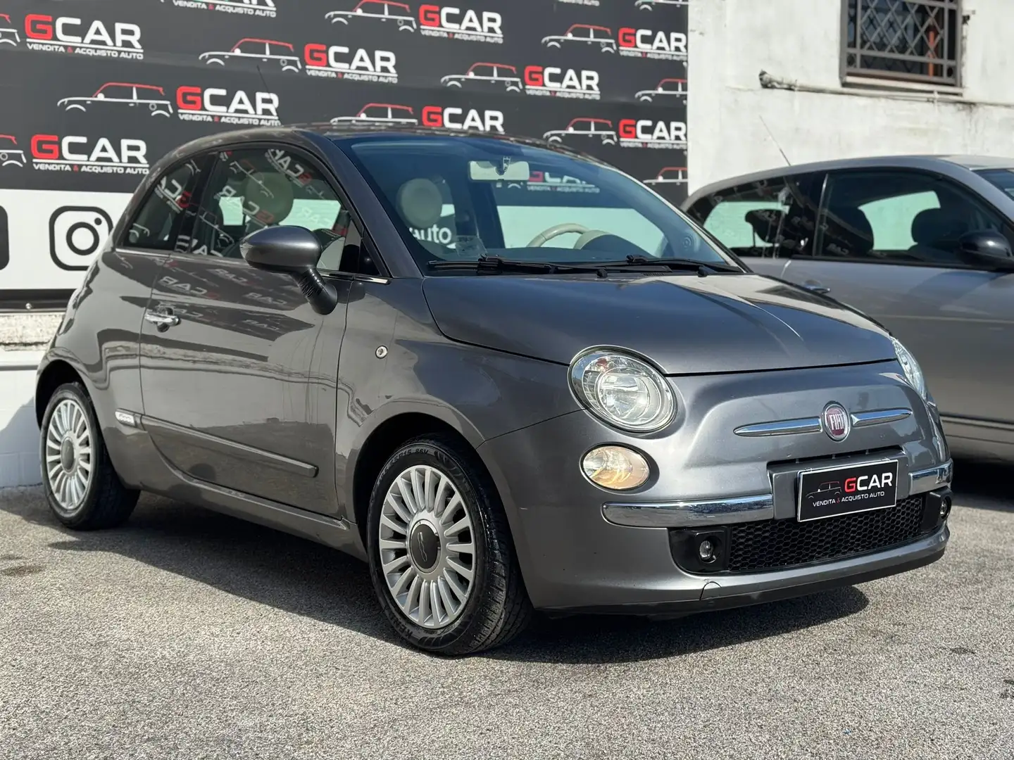 Fiat 500 500 III 1.2 Lounge 69cv Grigio - 2