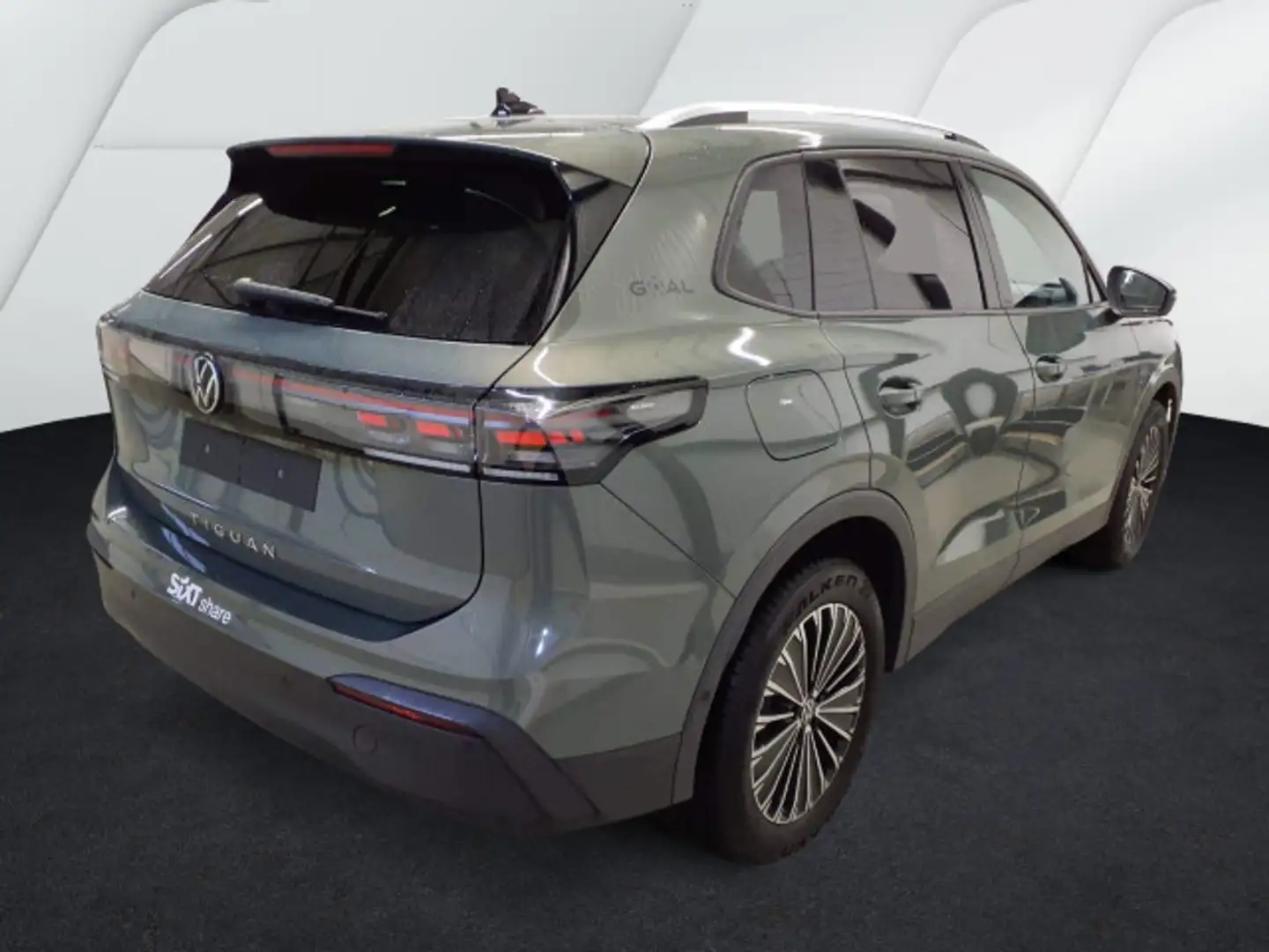 Volkswagen Tiguan 2.0 TDI DSG Goal Navi LEDPlus DAB+ FrontA Grün - 2