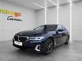 BMW 530 e xDrive Luxury Line Aut. **ACC*LASER*AHK*HEAD-UP* Blauw - thumbnail 1