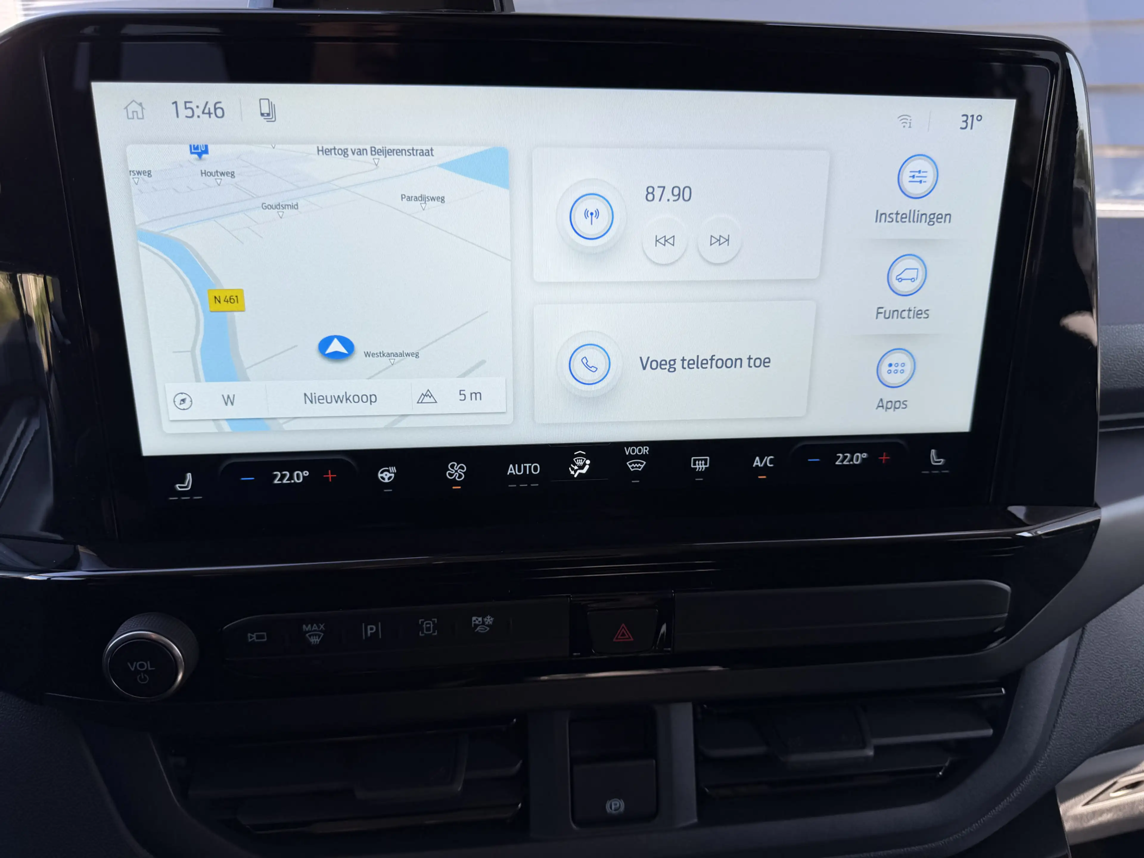 Ford E-Transit Cust. 320 L2H1 Sport 71 kWh DC | 360 Camera | 230v — photo 11