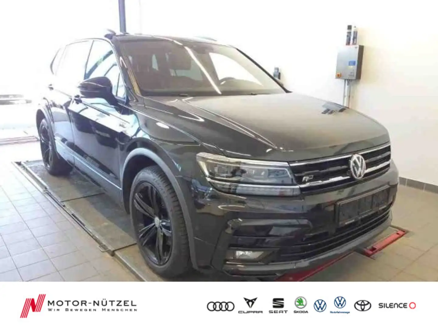 Volkswagen Tiguan Allspace 2.0TDI 4M R-LINE 5JG+AHK+PANO+19 Schwarz - 1