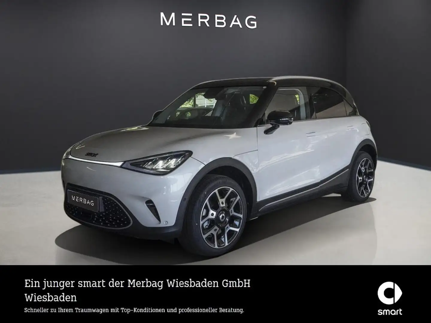 smart #1 PULSE-LEDER-KAMERA-NAVI-DISTRONIC-HUD Alb - 1