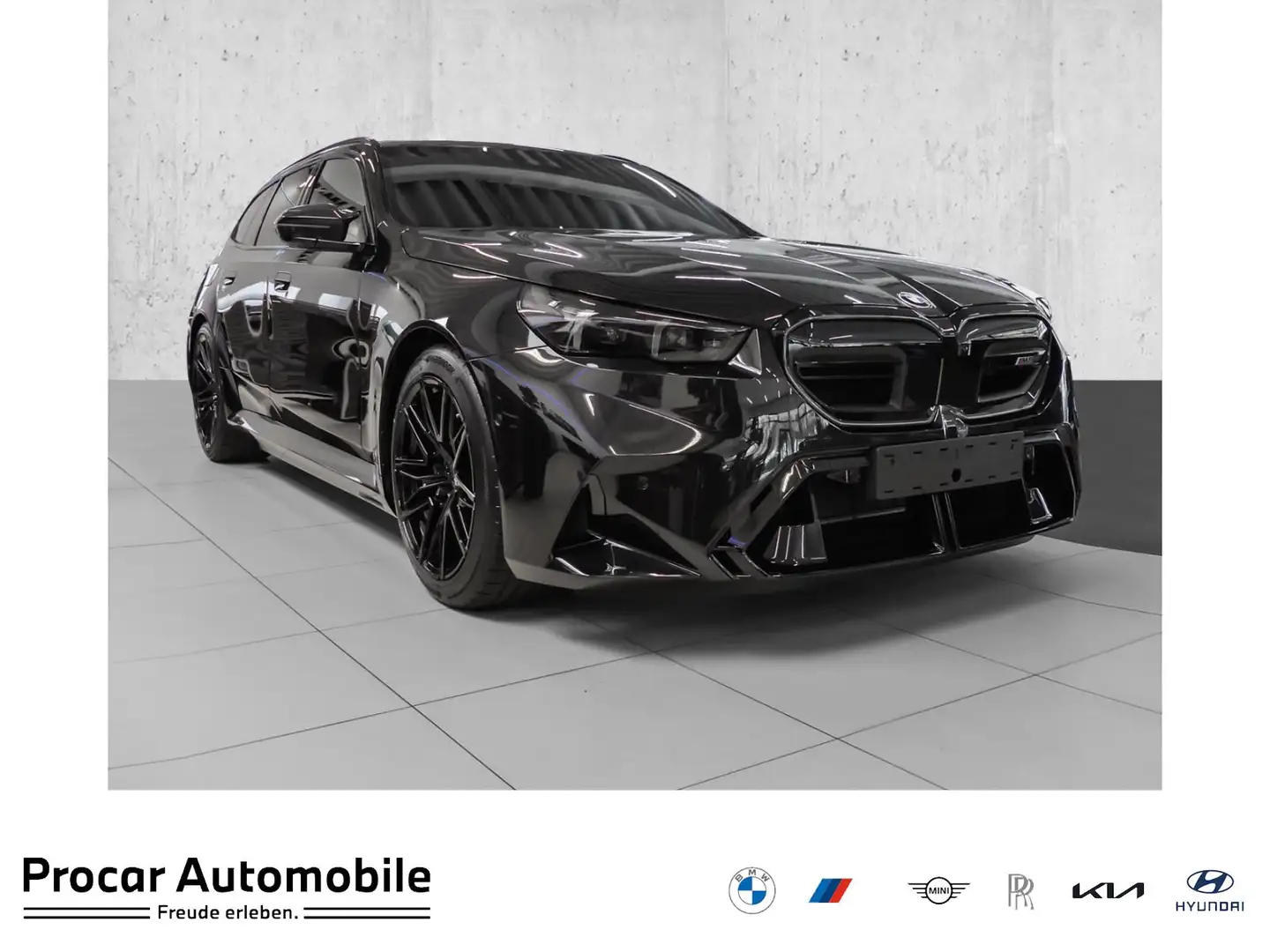 BMW M5 Touring M Sport PANO ACC AHK 360°KAM RFK LED Noir - 1
