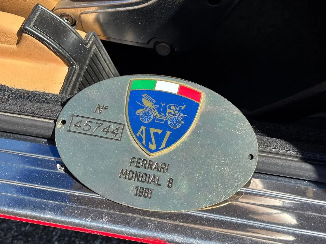 Ferrari Mondial Targa Oro ASI - Ritiro Permute, foto 12