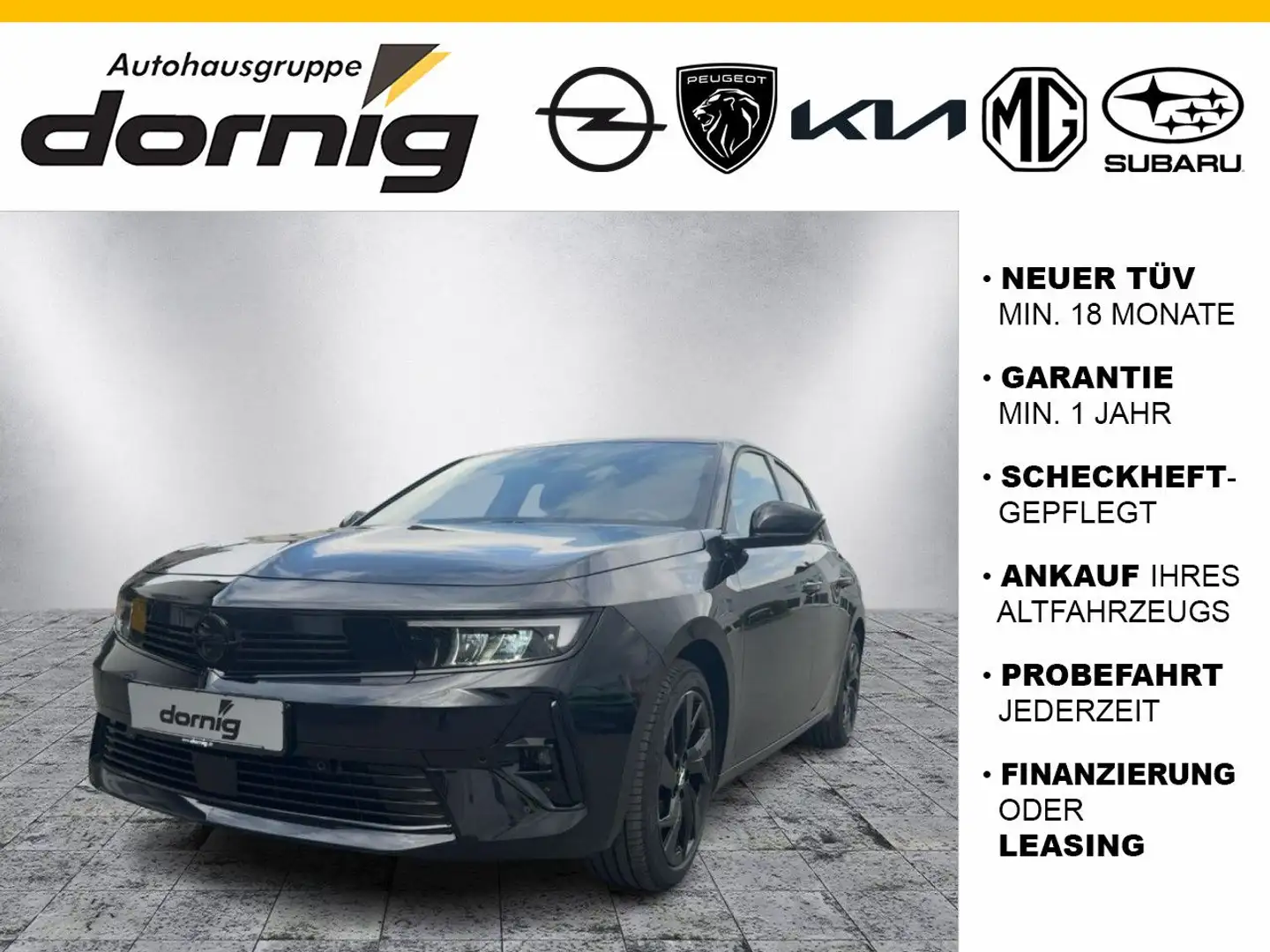 Opel Astra L GS 1.2 AHK, Sitzheizung Noir - 1