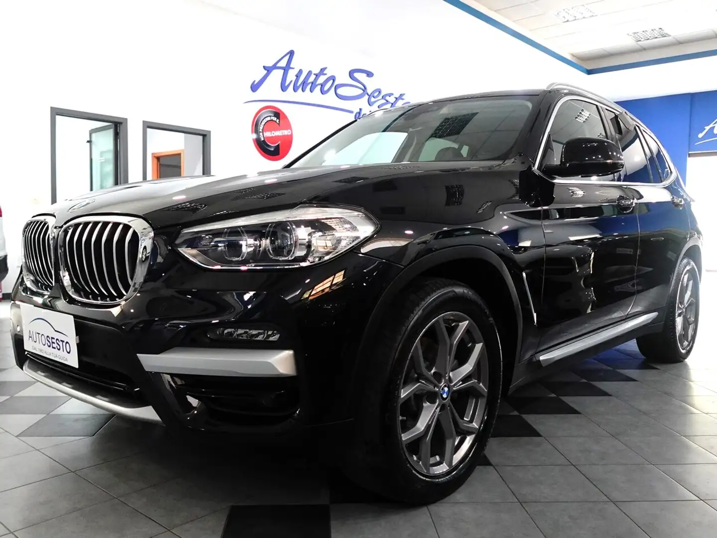 BMW X3 2.0d 190 CV XDRIVE20d MHEV 48V XLINE Zwart - 2