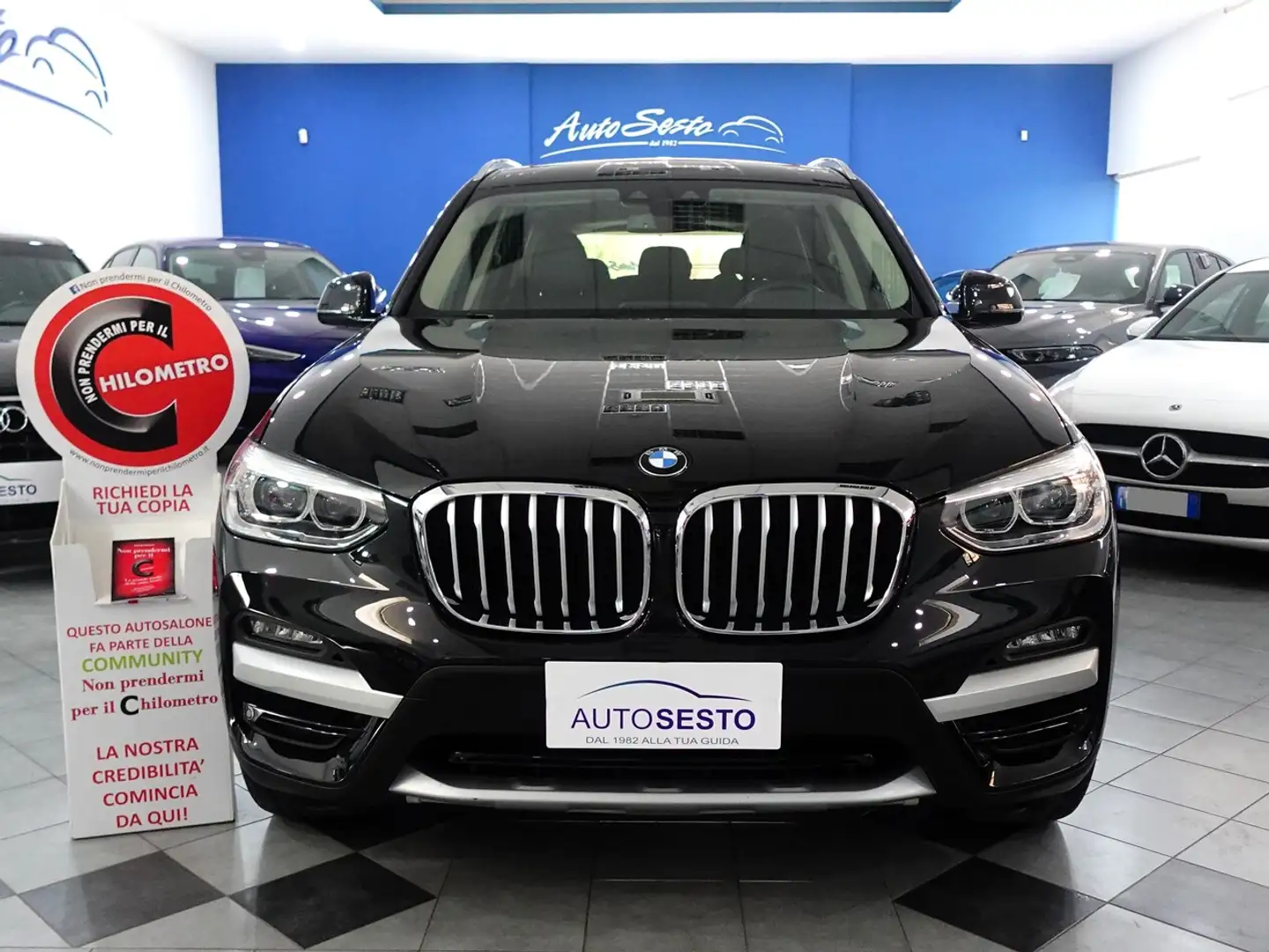 BMW X3 2.0d 190 CV XDRIVE20d MHEV 48V XLINE Zwart - 1