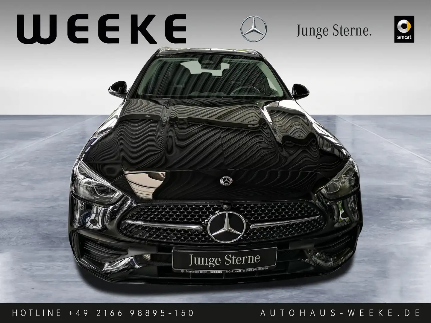 Mercedes-Benz C 180 T AMG ADVANCED PLUS+PANO-SD+NIGHT-PAKET+RK Noir - 2