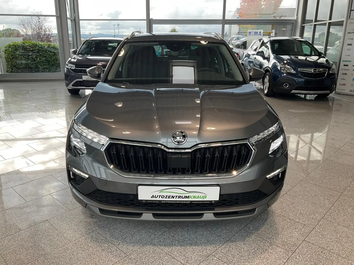 Skoda Kamiq Facelift 1.0TSI Selection Rückfahrkamera Climatron Grau - 2