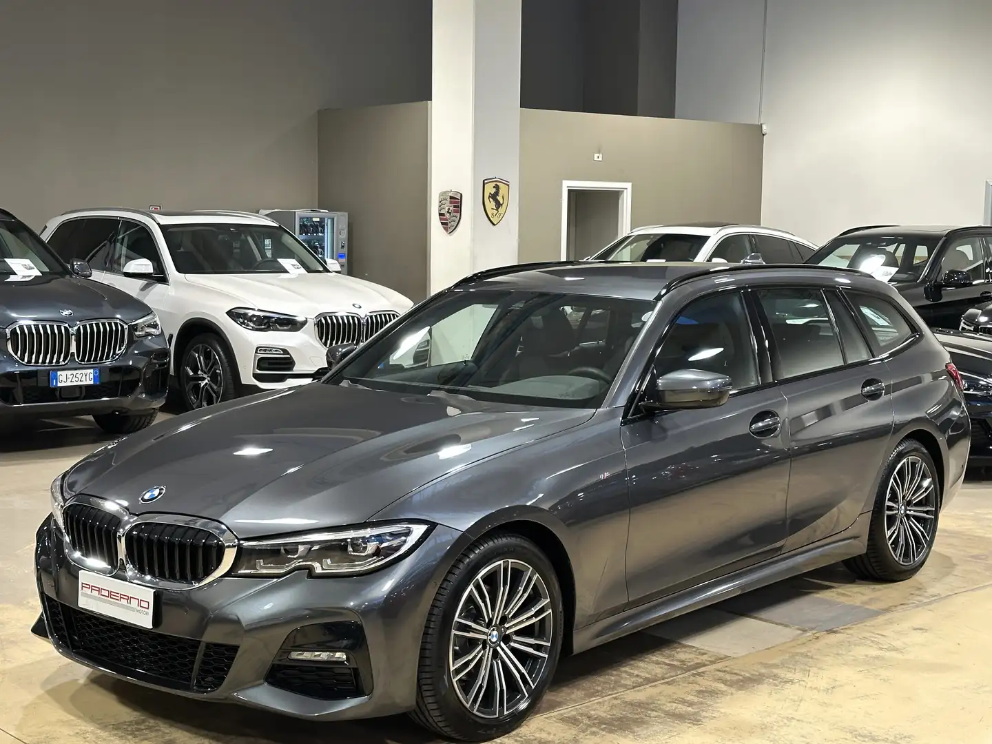 BMW 320 d Touring 48V xdrive Msport-18"-Camera360-Sosp-IVA Gris - 1