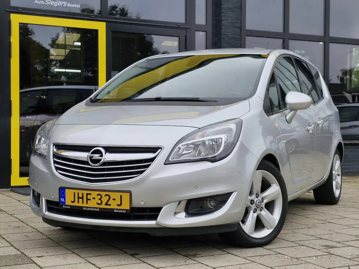 Opel Meriva 1.4 Turbo Automaat | Parkeer Camera | Parkeer Sens Gris - 2