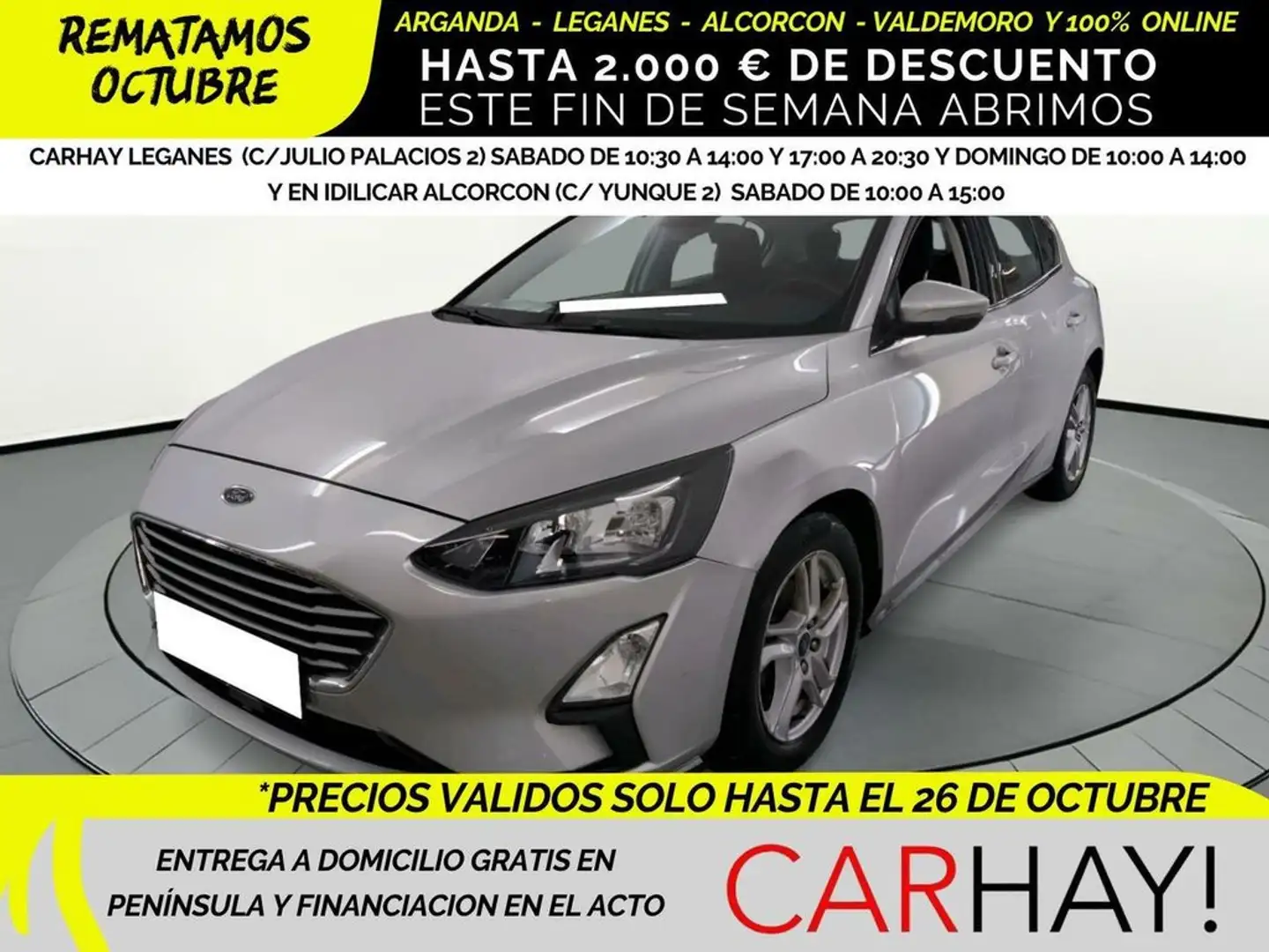 Ford Focus 1.0I ECOBOOST MHEV 92KW CONNECTED Gris - 1