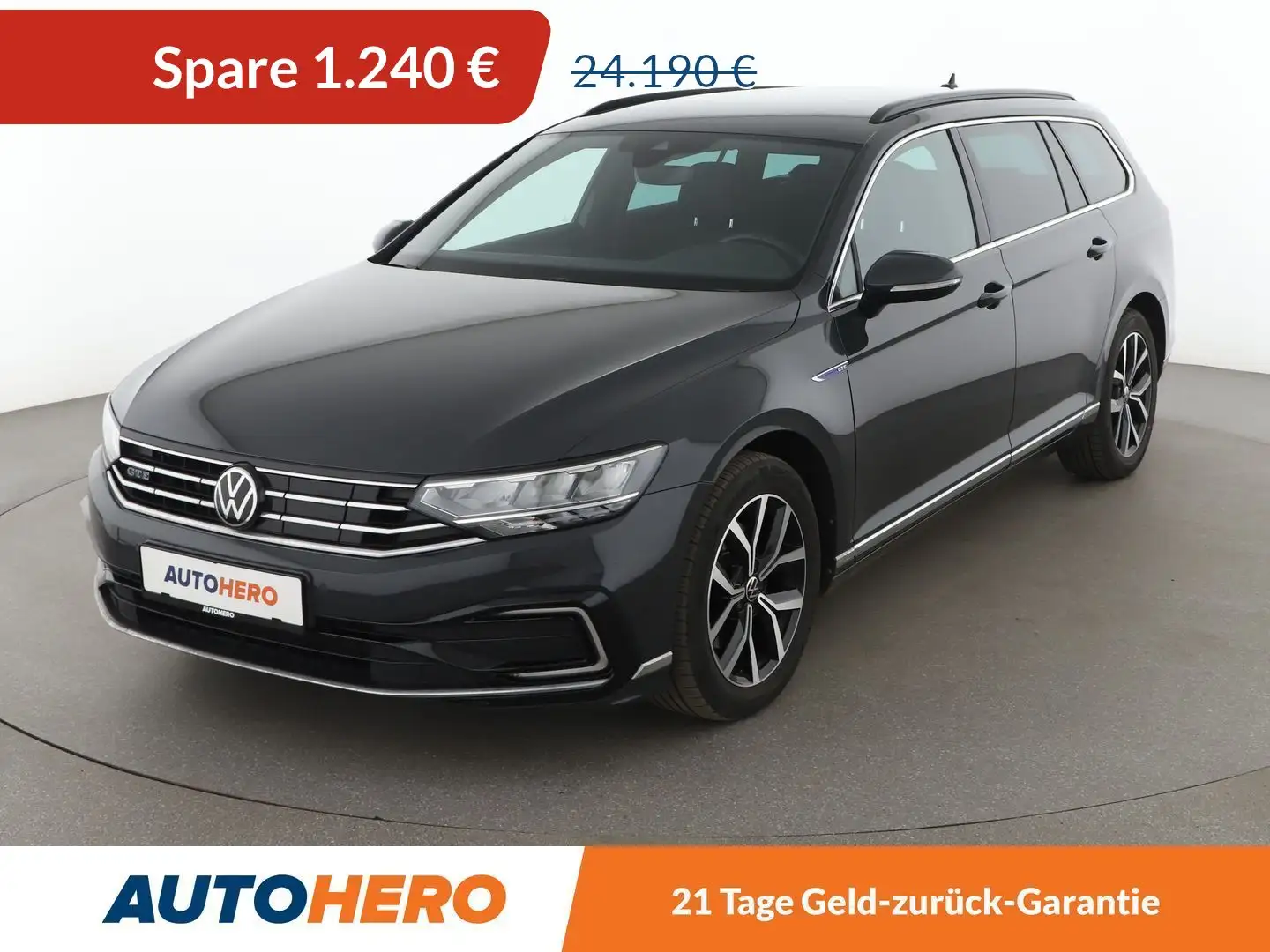 Volkswagen Passat 1.4 GTE Aut.*NAVI*CAM*ACC* Grau - 1