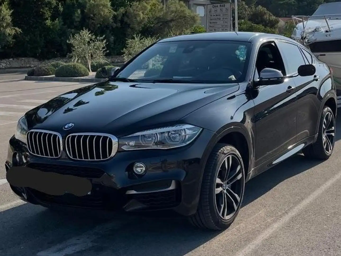 BMW X6 M X6 M50d Noir - 1