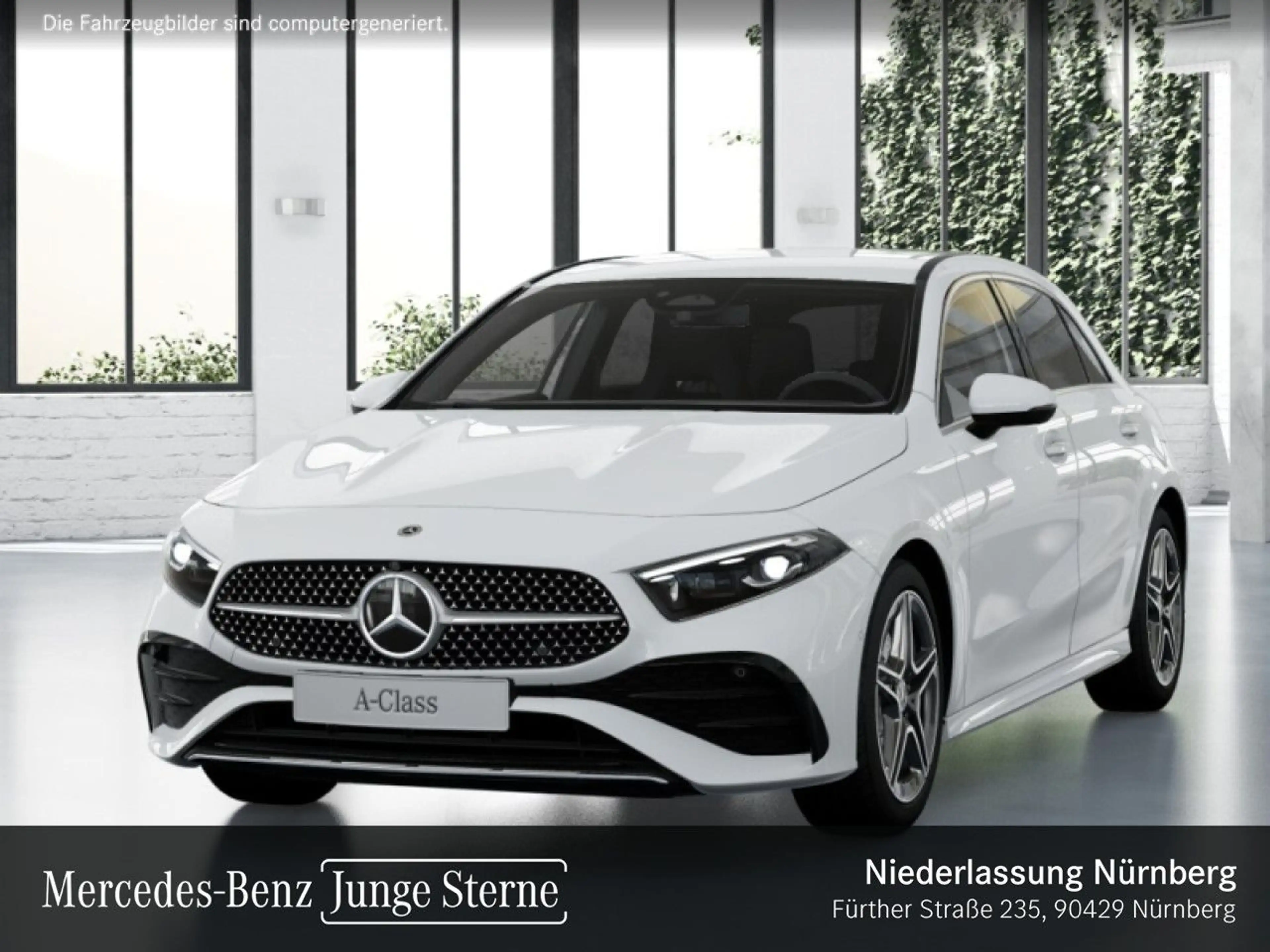 Mercedes-Benz A 220 d AMG+360°+AHK+MULTIBEAM+TOTW+KEYLESS+8G — photo 2