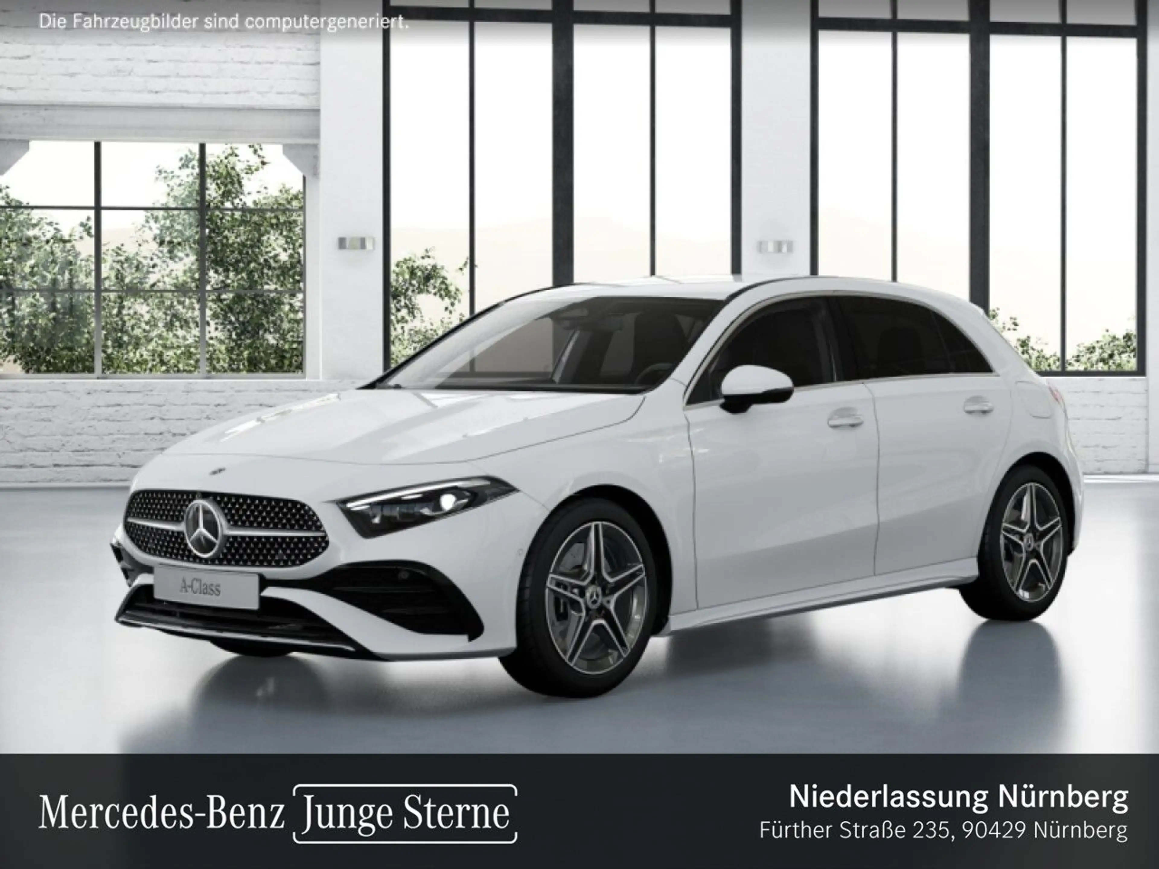 Mercedes-Benz A 220 d AMG+360°+AHK+MULTIBEAM+TOTW+KEYLESS+8G — photo 13