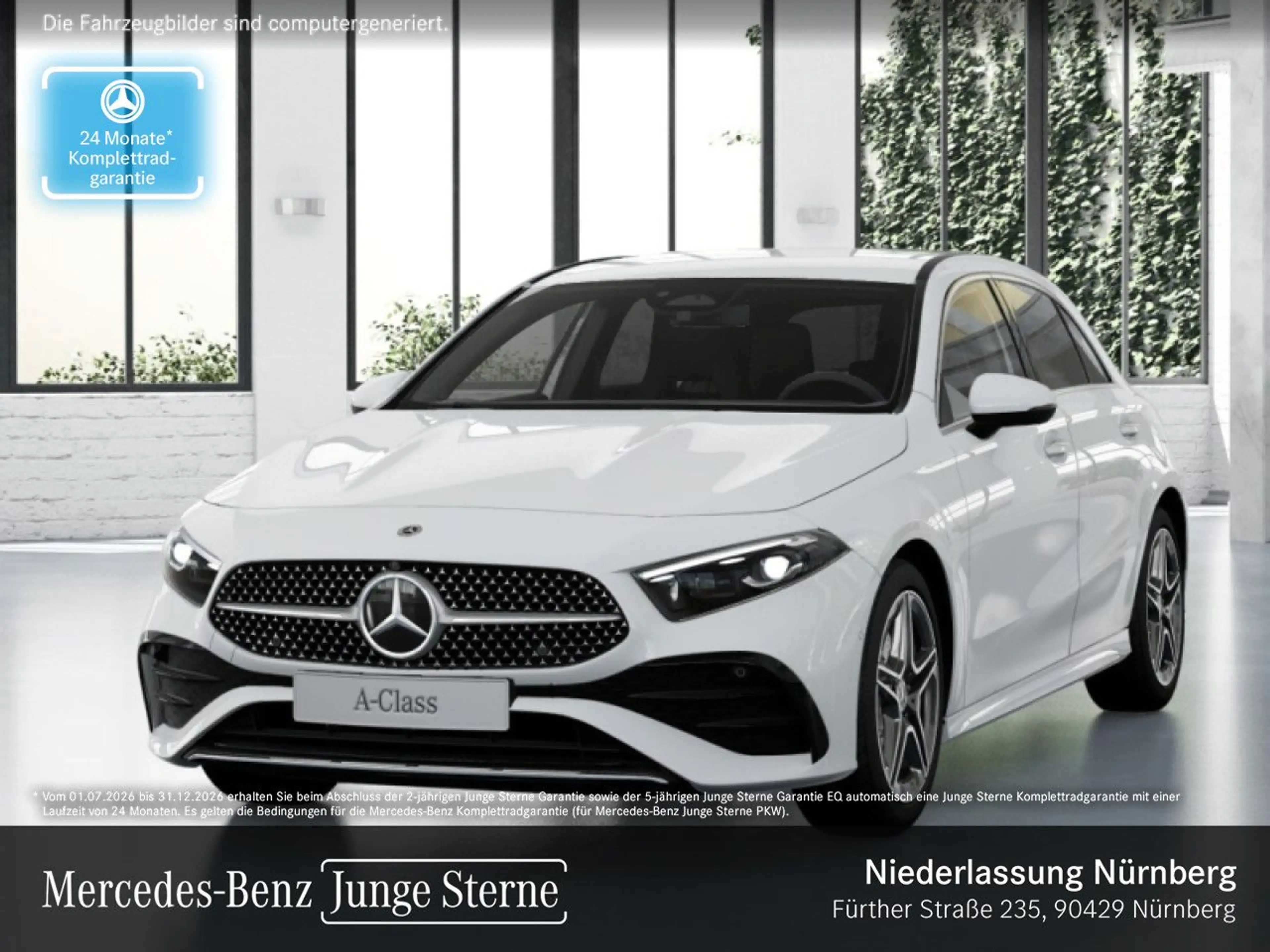 Mercedes-Benz A 220 d AMG+360°+AHK+MULTIBEAM+TOTW+KEYLESS+8G