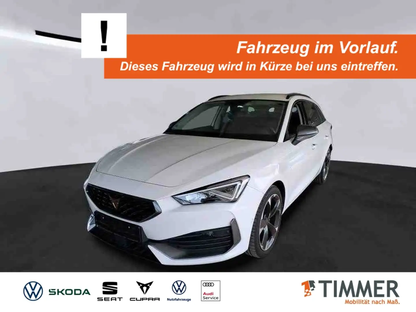 SEAT Leon Sportstourer 2.0 TDI DSG *LED *ACC *RKAM *APP-CON Weiß - 1