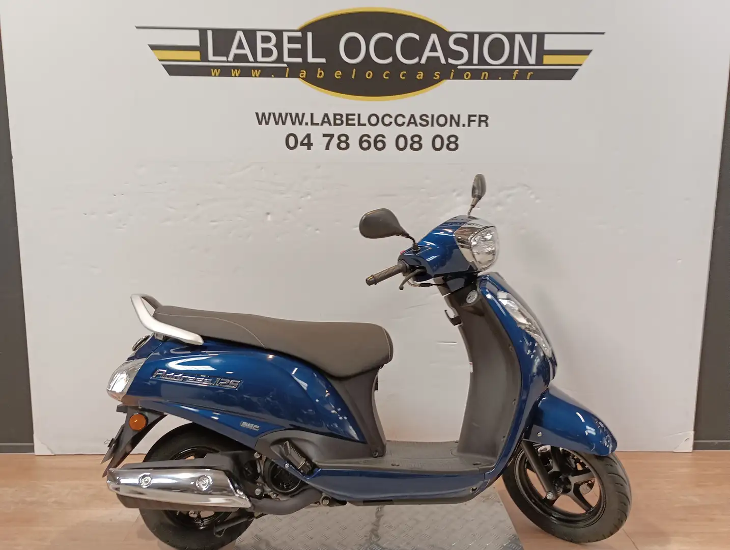 Suzuki Address Modrá - 1