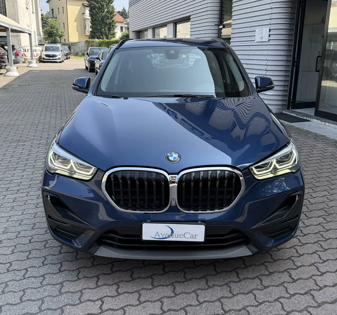 BMW X1 sdrive 20d PREZZO REALE IVA ESPOSTA NAVIGATORE LED Blau - 2