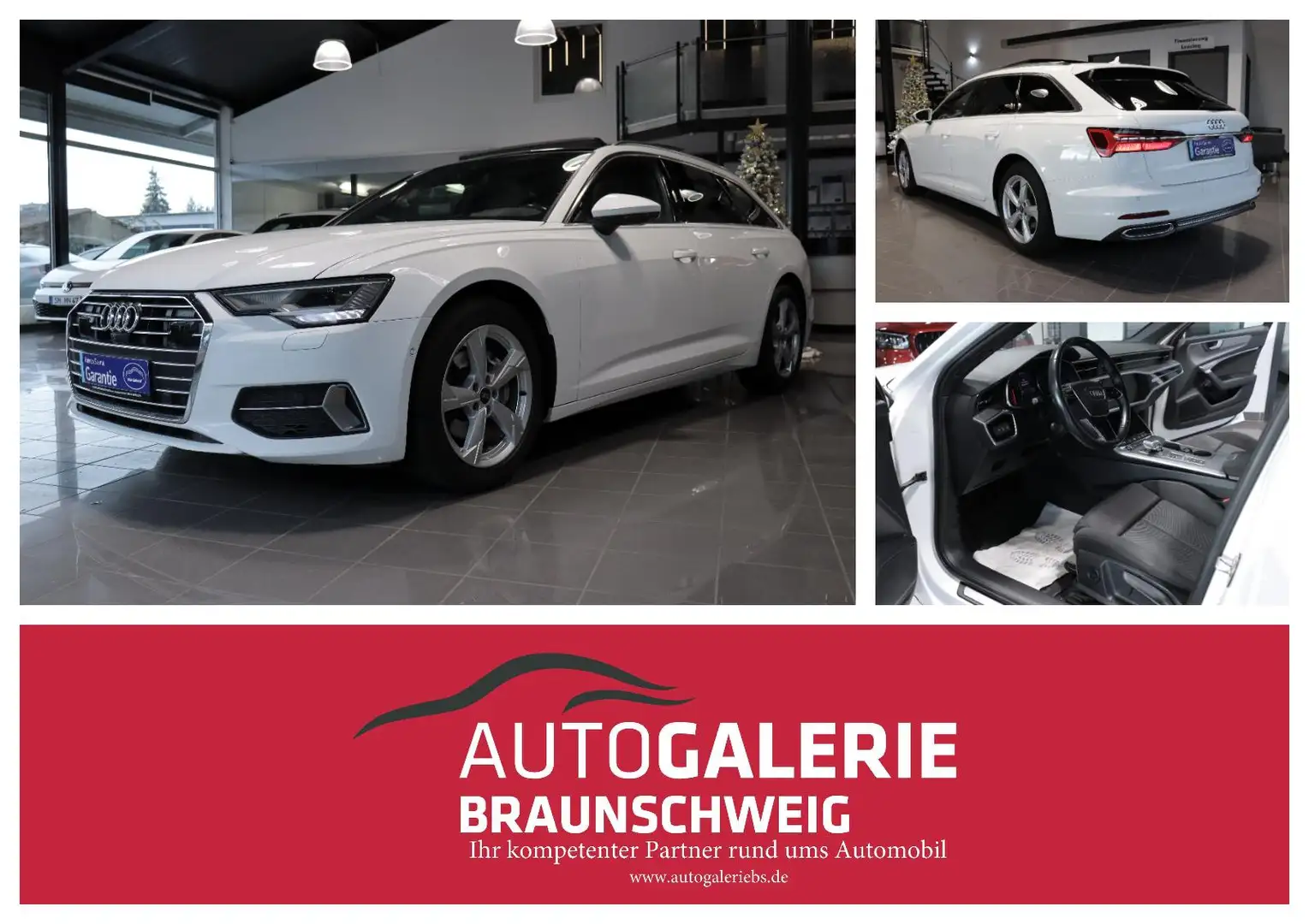 Audi A6 Avant 2.0TDI sport *PANO*NACHTSICHT*STANDHZG* Weiß - 1