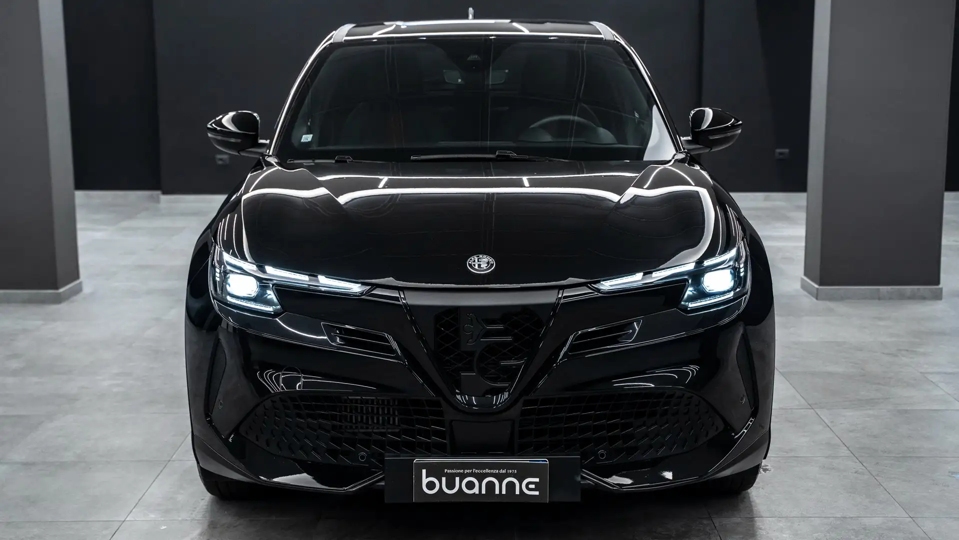 Alfa Romeo Junior 1.2 145CV *SPECIALE* LED PACK LUCI MASSAGE CAM ITA Nero - 2