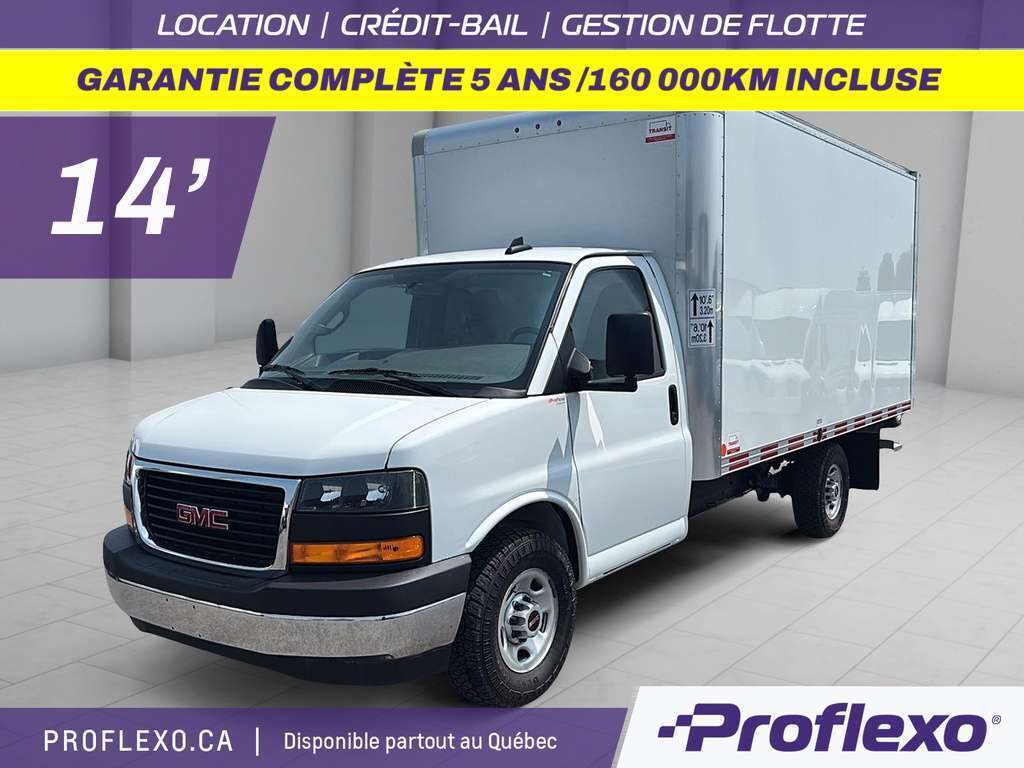 White 2024 GMC Savana Chassis Van Rear-Wheel Drive Automatic