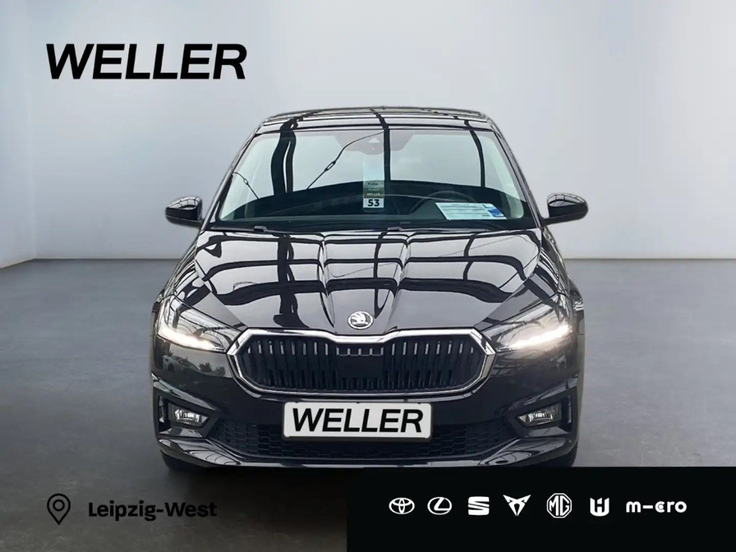 Skoda Fabia 1.0 TSI Style *Navi*LED*CarPlay*Spurhalteass* Zwart - 2