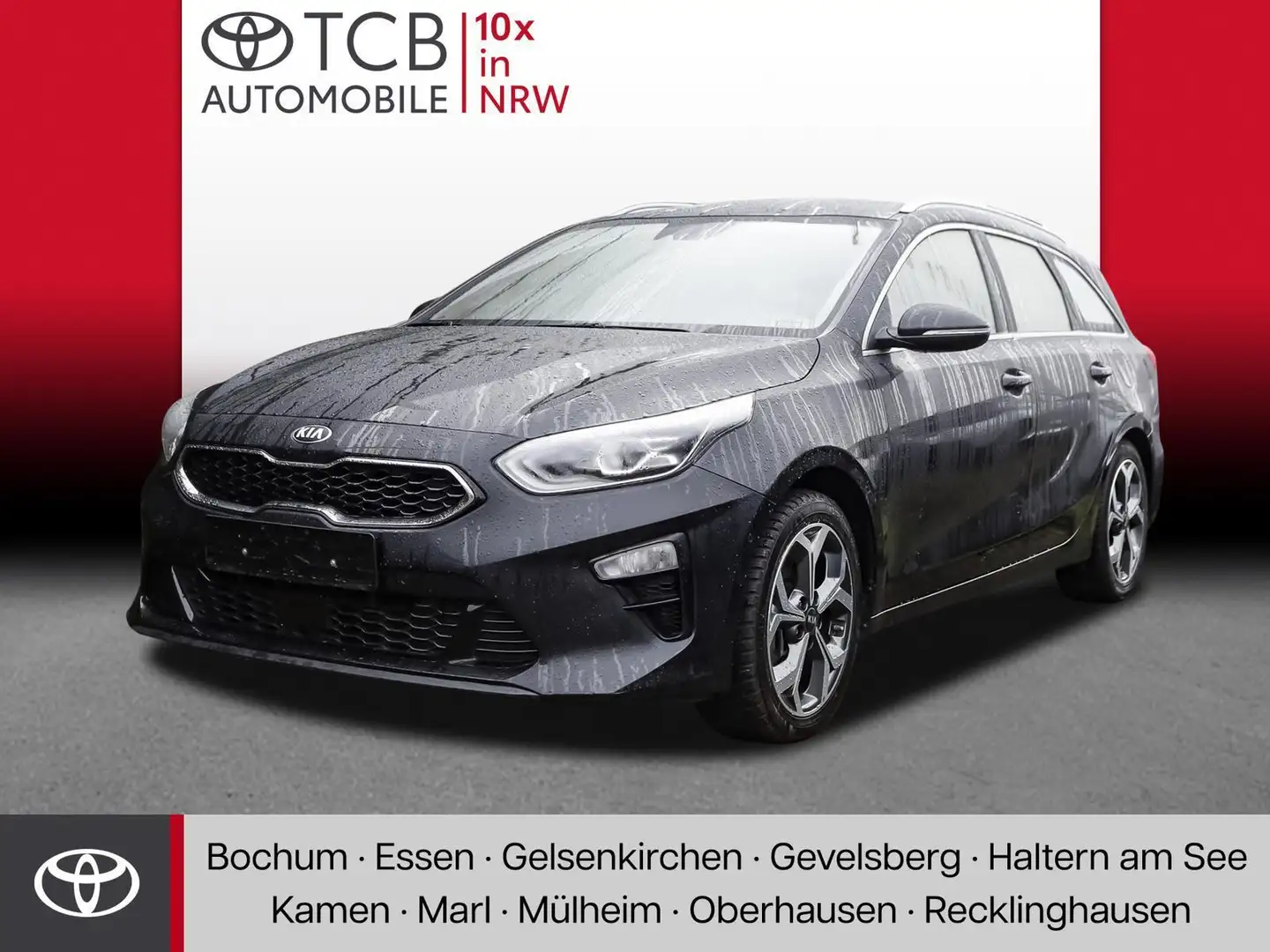 Kia Ceed SW / cee'd SW 1.4 TGDI Spirit NAVI KAMERA SHZ PDC KLIMA ALU BT Schwarz - 1