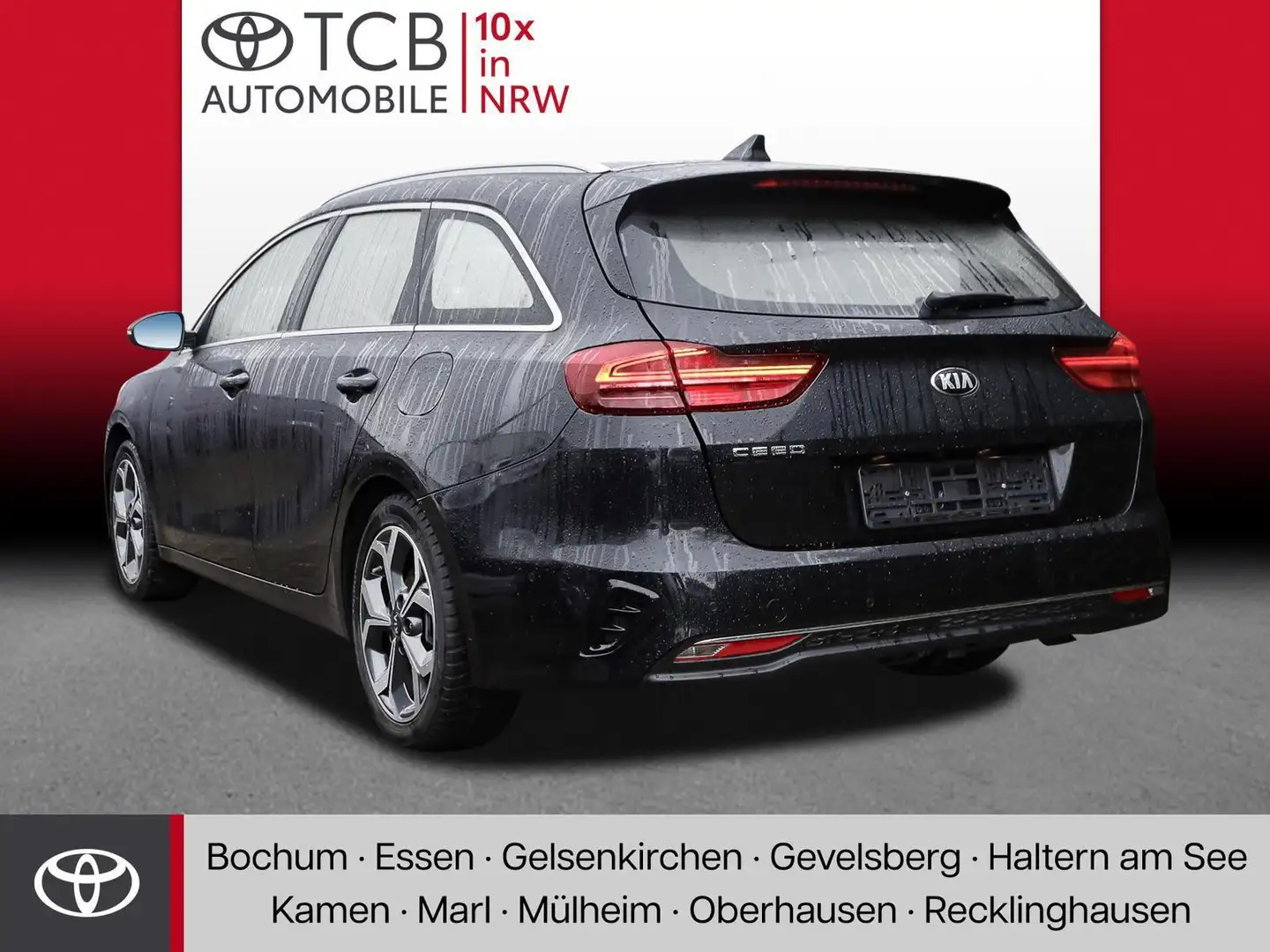 Kia Ceed SW / cee'd SW 1.4 TGDI Spirit NAVI KAMERA SHZ PDC KLIMA ALU BT Schwarz - 2