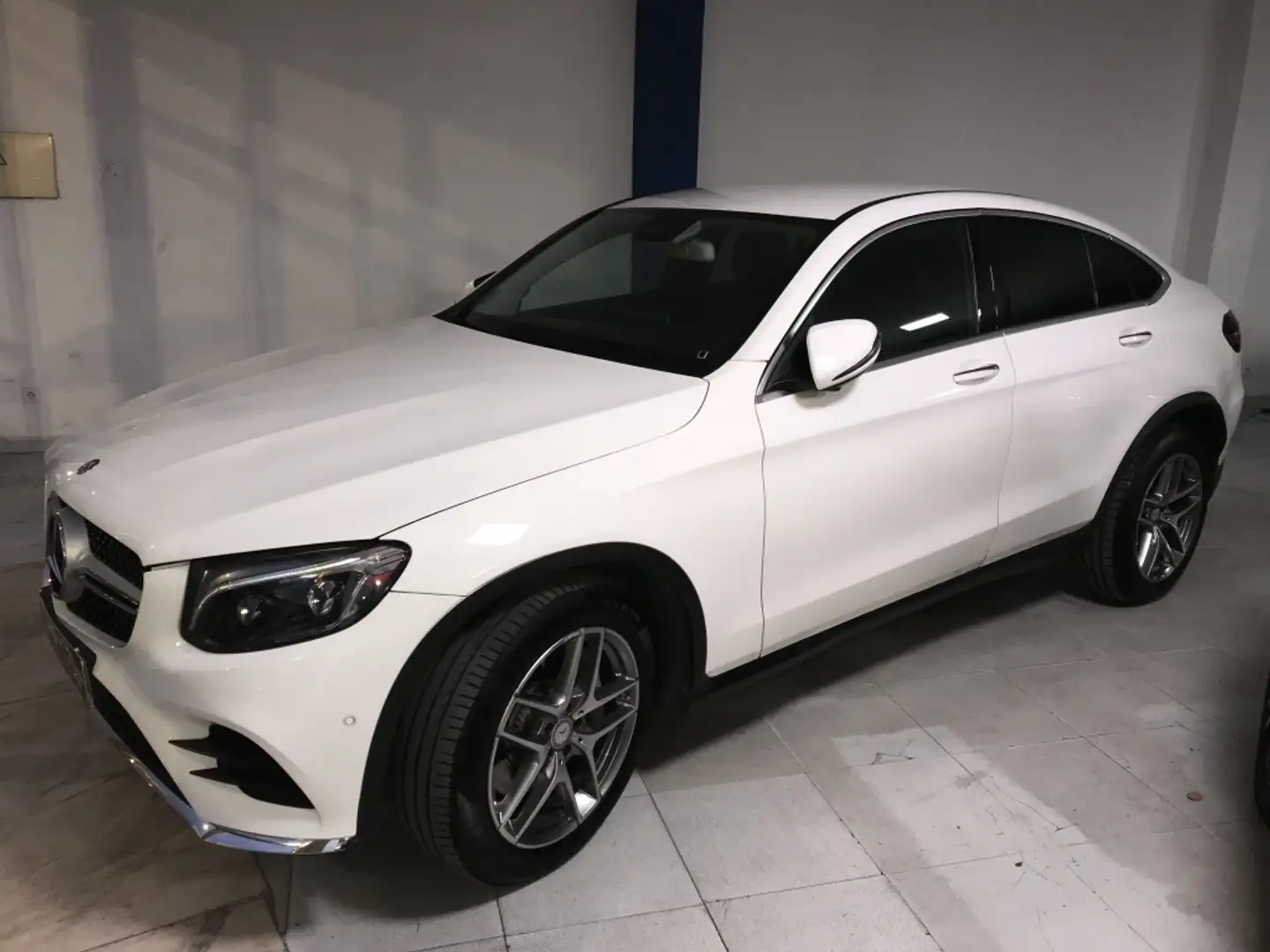 Mercedes-Benz GLC 220 Coupé 220d 4Matic Aut. Blanco - 1