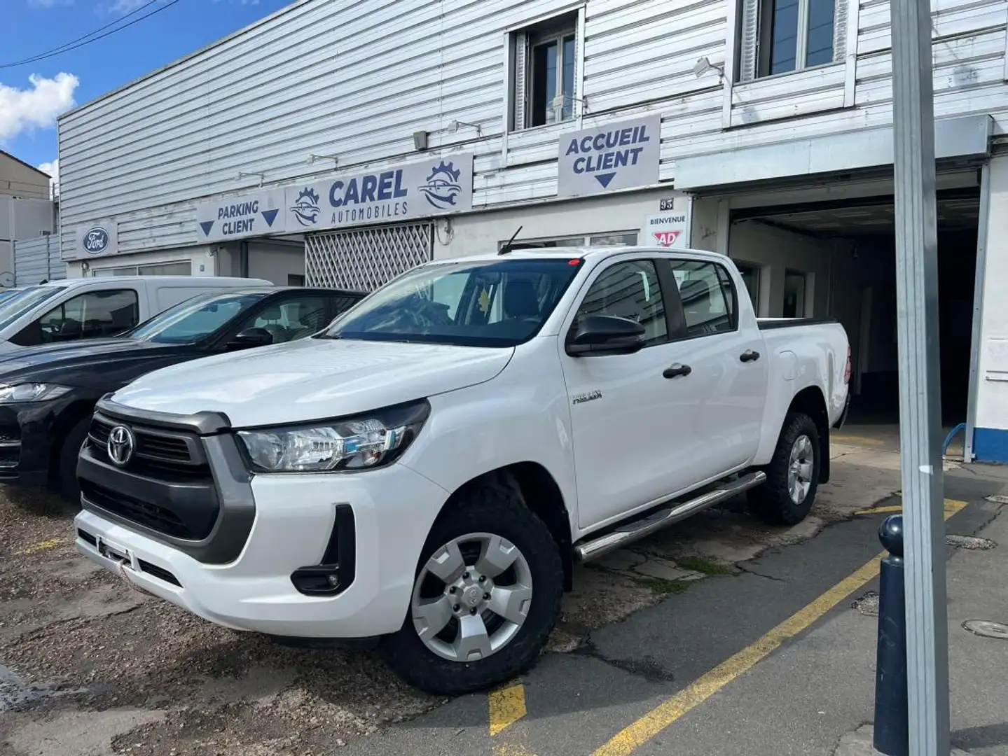 Toyota Hilux IV 4WD 2.4 D-4D 150 DOUBLE CABINE Blanc - 1