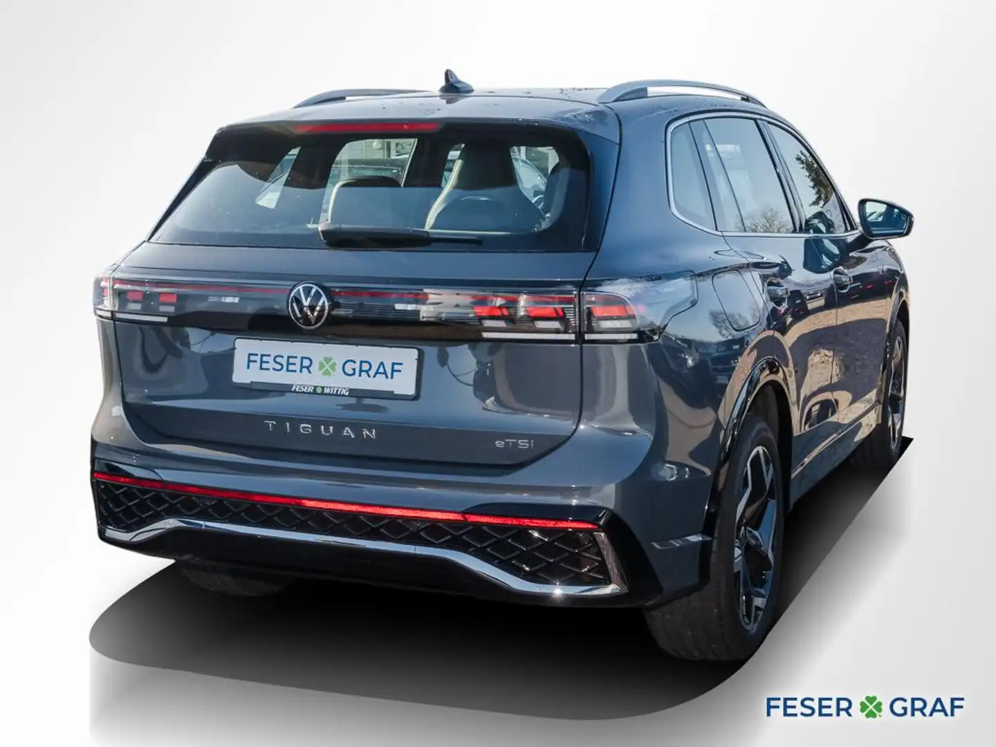 Volkswagen Tiguan 1.5 eTSI R-Line DSG Navi/AHK/HUD Grau - 2
