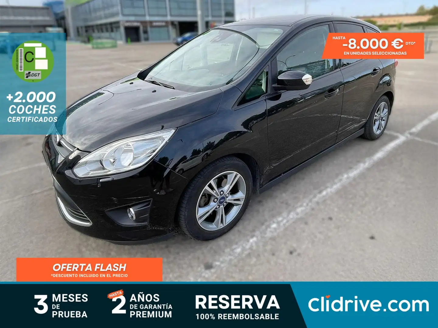 Ford C-Max 1.0 Ecoboost Auto-S&S Trend 100 Negro - 1