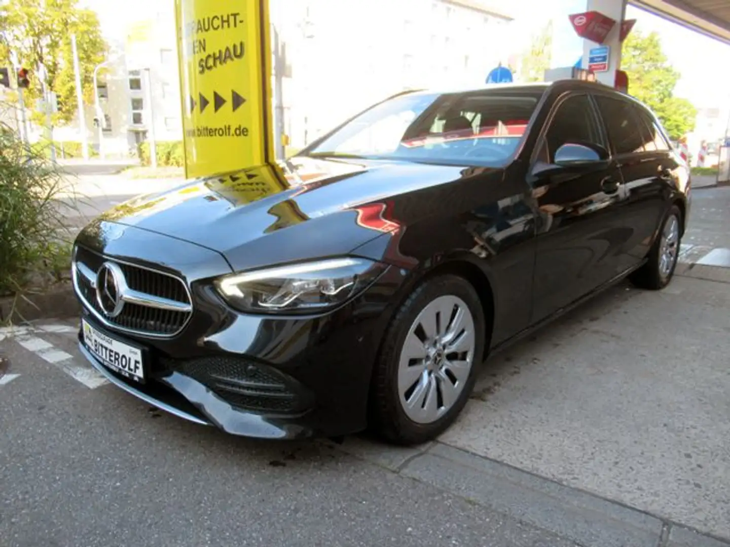 Mercedes-Benz C 200 C200dT 9G Tron Neues Mod Navi/Distr/SHZ/LED/PDC Noir - 2